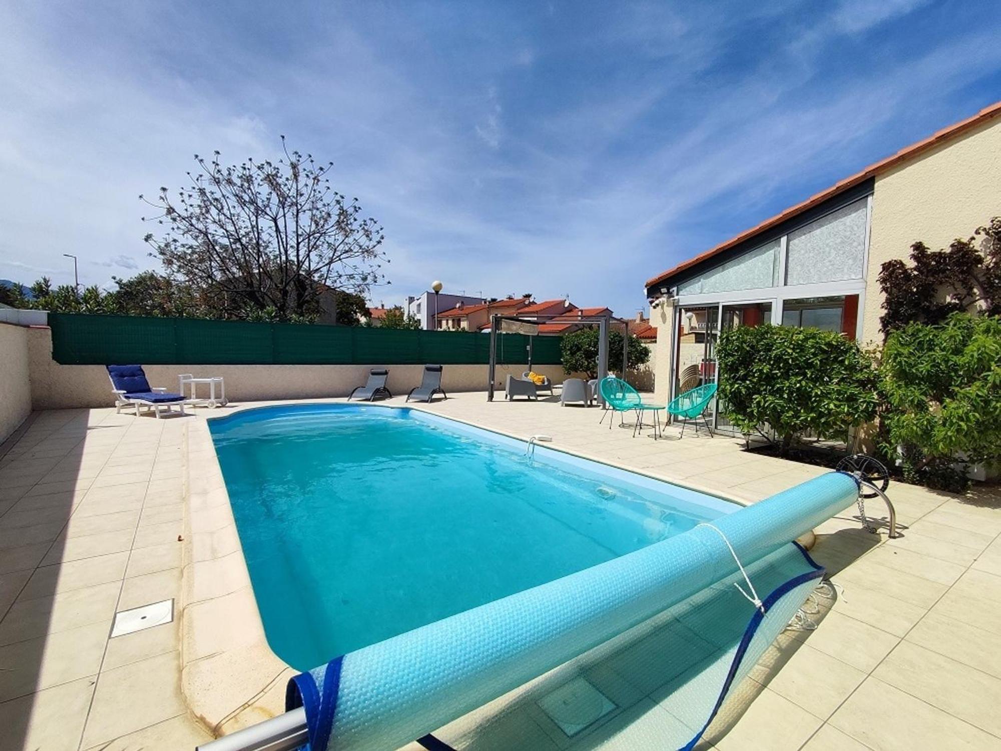 Pavillon 6 Pers A Argeles-Sur-Mer: Piscine, Clim, Parking, Wifi, Proche Plage - Fr-1-776-5 Exterior foto